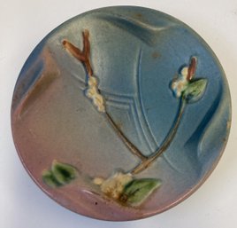 Vintage Signed  ROSEVILLE Pottery Plate