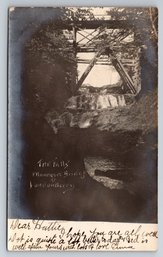 1905 Londonderry Nova Scotia Canada Falls Real Photo Postcard RPPC