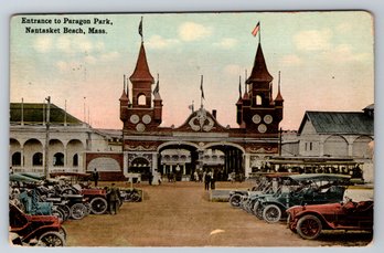 C. 1910 Nantasket Beach MA Paragon Park Postcard