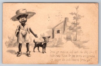 1914 Illustrated Ethnic Postcard