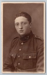 C. 1918 WWI Soldier Real Photo Postcard