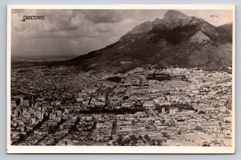 1940s Cape Town South Africa Real Photo Postcard