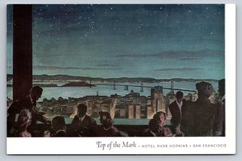 1950s San Francisco CA Top Of The Mark Hotel Postcard