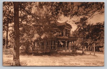 1910s Onset MA Cape Cod New Oracle House Postcard