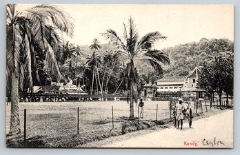 1910s Kandy Ceylon Postcard