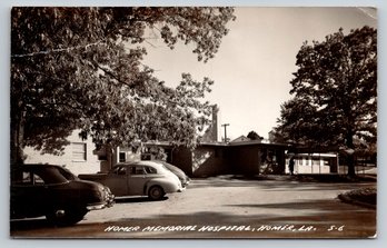 1952 Homer Louisiana Memorial Hospital Real Photo Postcard RPPC