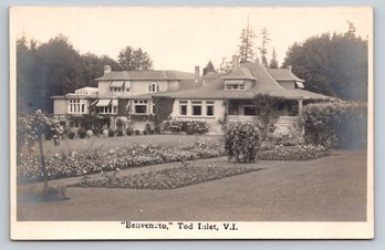 1930s Virgin Islands Tod Inlet Real Photo Postcard RPPC