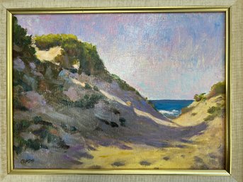 Beautiful Arlene Gade Oil Painting Eastham, Ma Cape Cod Artist