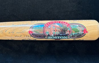 1967 Boston Red Sox 40th Anniversary Autographed Cooperstown Bat Co. Signed By 24