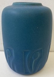 Vintage Blue ROOKWOOD Vase #1907
