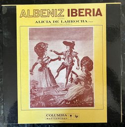 Alicia De Larrocha - Albeniz Iberia  Columbia M2L 2LP Mono 6-Eye