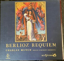 Berlioz Requiem - Charles Munch RCA Victor 2LP Vinyl Set NM