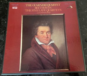 Beethoven The Five Late Quartets The Guarneri Quartet 4 X Record Set LP