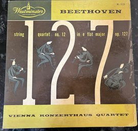 Westminster WL 5120 Beethoven String Quartet No.12 Vienna Konzerthaus