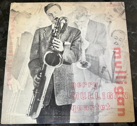 Gerry Mulligan Quartet Jazz PJLP-5 10'