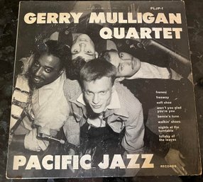 Gerry Mulligan Quartet Jazz PJLP-1 10'