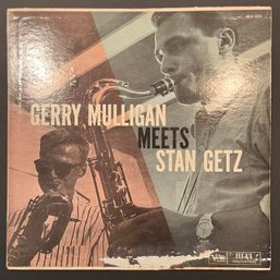 Gerry Mulligan Meets Stan Getz / MG V- 8249 / LP Record