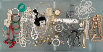 Old And New Costume Jewelry Lot