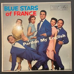 Blue Stars Of France Pardon My English / MG 20329 / LP Record