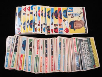 (117) 1955 And 1956 Topps Baseball Cards - Estate Fresh