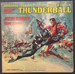 Thunderball 007 James Bond Movie Soundtrack / UAL 4132 / LP Record