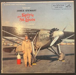 James Stewart The Spirit Of ST. Louis Movie Soundtrack Charles Lindbergh / LPM-1472 / LP Record