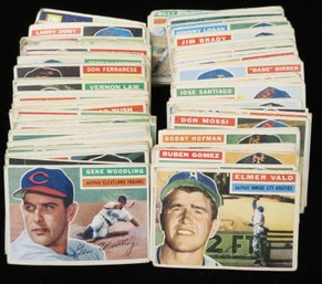 (152) 1956 Topps Baseball Cards W/ Stars - Estate Fresh