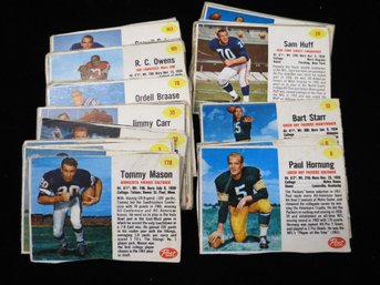 (36) 1962 Post Cereal Football Cards W/ Stars - Estate Fresh
