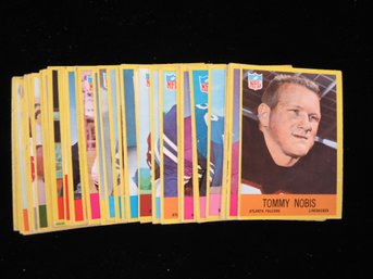 (45) 1967 Philadelphia Gum Football Cards W/ Stars - Estate Fresh