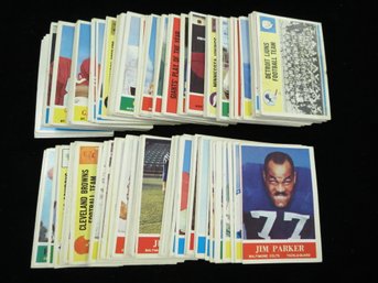 (161) 1964 Philadelphia Gum Football Cards W/ Stars - Estate Fresh