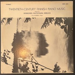 Twentieth-Century Finnish Piano Music / MHS 3401 / LP Record
