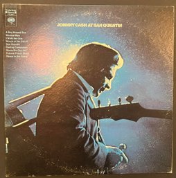 Johnny Cash At San Quentin / CS 9827 / LP Record
