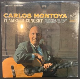 Carlos Montoya Flamenco Concert LP Record - Sealed