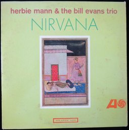 Herbie Mann & Bill Evans 'Nirvana' Jazz LP Promo White Label