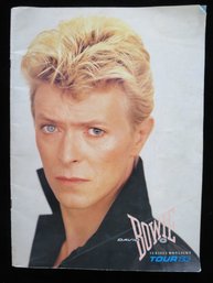 1983 David Bowie US Tour Program