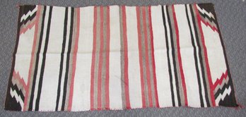 Vintage Native American Indian Saddle Carpet 29 By 57  Lot #1