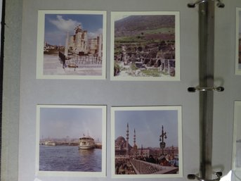 Album Of (120) 1965 Color Snapshot Photos Of Greece Turkey Italy England