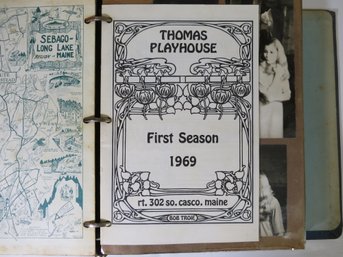 1969 S. Casco Maine Thomas Inn And Theatre Photograph Album