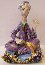 HEREND First Edition Miniature Porcelain Figurine #15412 Turkish Teacher