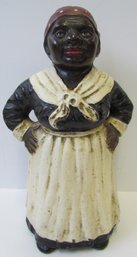 Vintage Cast Iron AUNT JEMIMA Door Stop