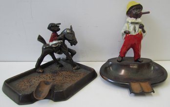 (2) 1950s Era Ashtrays