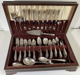 Collection Of Rogers Bros. 1847 Flatware With Lovelace Pattern