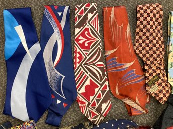 Collection Of Older Scarves & Ties