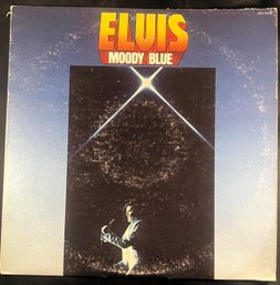Elvis Moody Blue / AFL1-2428 / LP Record On Blue Vinyl