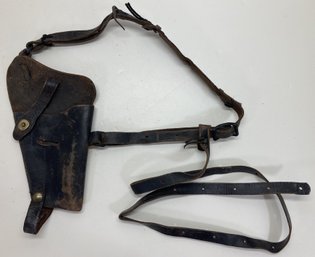 WWII Leather Gun Holster