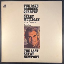 The Dave Brubeck Quartet The Last Set At Newport / SD 1607 / LP Record