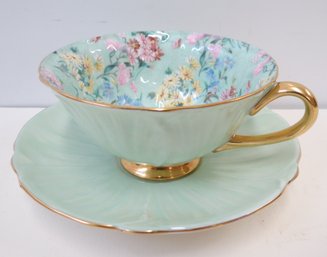 SHELLEY Tea Cup & Saucer Set