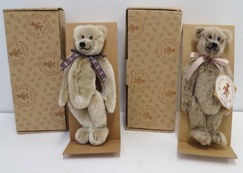 (2) BARTONS CREEK Artist Designed Teddy Bears In Original Boxes