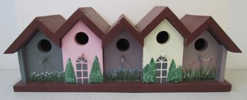 Large Painted Bird House
