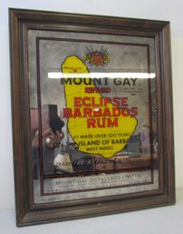 Mount Gay Refined Eclipse Barbados Rum Mirrored Hanging Sign